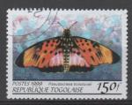 TOGO N° 1688AV o Y&T 1999 Papillon (Pseudocraea boisduvali)