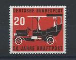 Allemagne RFA N87** (MNH) 1955 - Centenaire de la poste automobile