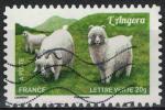 France 2015 Oblitr Used Stamp Goat Chvre L'Angora Y&T 1105