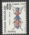 France Taxe 1983; Y&T n 110 **; 0,40F insecte coloptre