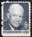 -U.A/U.S.A. 1970 - Dwight D. Eisenhower, dent 3 cots obl. - YT 897 / Sc 1393 