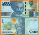 **   INDONESIE     50000  rupiah   2017   p-159b    UNC   **