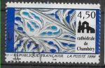 1996 FRANCE 3021 oblitr, cachet rond, Chambery