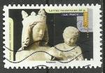 France 2013; Y&T n aa877; lettre 20g, art gothique 2, Vierge  l'Enfant