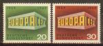 ALLEMAGNE N°446/447** (Europa 1969) - COTE 1.00 €