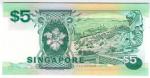 **   SINGAPOUR     5  dollars   1997   p-35    UNC   **  