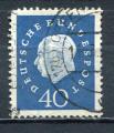 Timbre  ALLEMAGNE RFA  1959   Obl    N  176    Y&T   Personnage 