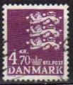 Danemark/Denmark 1981 - Armoirie: 3 lions, 4.70 Kr - YT 728 