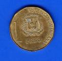 Rp.Dominicaine - 1 Peso de 1992 Duarte