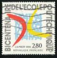France 1994 - YT 2862 - oblitr - bicentenaire cration cole polytechnique