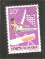 Romania - Scott 2731   gymnast / gymnaste