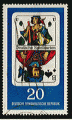 DDR 1967 - Y&T 997 - oblitr - carte  jouer (pic)
