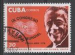 CUBA N  2053  o Y&T  1978  IX Congres syndicale mondial