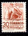 AM24 - Anne 1950 - Yvert n 632 -  Danse de Los Moros, Michoacan