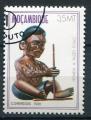 Timbre Rpublique du MOZAMBIQUE 1981  Obl  N 842  Y&T  Sculpture 
