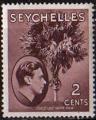 Seychelles 1938 - Roi/King George VI & coco de mer, 2 c - YT 118 **