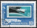 HONGRIE - 1963 - Yt PA n 263 - Ob - Confrences ministres postes ; timbre polon