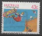 AUSTRALIE N 1181 o Y&T 1990 Sport (planche  roulette)