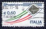 Timbre Oblitr 2009 Poste Italiane 0,60  Usato ITALIE ITALIA Autocollant