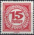 Autriche - 1919 - Y & T n 77 Timbre taxe - MH (2