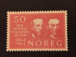 Norvge 1964 - Y&T 478 et 479 neufs *