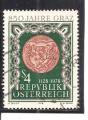 Autriche N Yvert 1411 (obliter) (o)