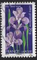 France 2012; Y&T n aa671; lettre 20g; language des fleurs, Iris- tendresse