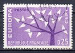 FRANCE - 1962 - Europa -  Yvert 1358 Oblitr