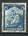 Timbre ALLEMAGNE Empire III Reich 1935  Obl  N 527  Y&T  