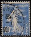 FRANCE - 1927 - Y&T 237 - Semeuse Fond plein - Oblitr