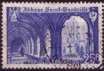 842 - Abbaye de Saint-Wandrille - oblitr - anne 1949