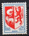 FRANCE N 1468 *(nsg) Y&T 1966 Armoiries (Auch)