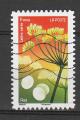 France timbre oblitéré année 2022  Fleurs et Douceurs " Anis"