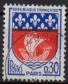 FRANCE N 1354B o Y&T 1962-1965 Armoiries (Paris)