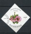 Timbre du NICARAGUA 1986  Obl  N 1406  Y&T  Fleurs 