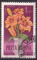 ROUMANIE -1964 - Fleurs - Yvert 1998 Oblitr