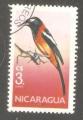 Nicaragua - Scott 1502   bird / oiseau