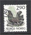 Norway - Scott 879  bird / oiseau