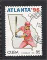 Cuba - Scott 3868  olympic games / jeux olympique / baseball