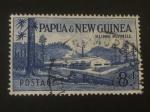 Papouasie Nouvelle Guine 1958 - Y&T 26 obl.