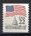Etats Unis 1985 - USA  - Scott 2115 -YT 1577A  - Drapeau amricain