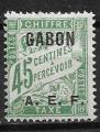 Gabon  - 1928- YT  TT  n 6  *
