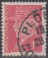 FRANCE - 1941/42 - Yt n 514 - Ob - Marchal Ptain type Hourriez 1,00 F rouge