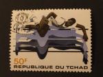 Tchad 1973 - Y&T 283  285 obl.