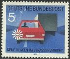 Alemania 1971.- Reglamentacin en carretera. Y&T 534. Scott 1059. Michel 670.