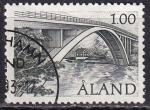 aland (finlande) - n 24  obliter - 1987