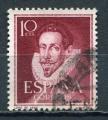 Timbre ESPAGNE  1951  Obl    N 822    Y&T    Personnage