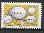 France N° 1568 Emoji  bulles muettes2018
