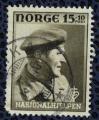 Norvge 1946 Oblitration ronde Used Prince Hritier Olav en uniforme