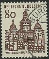 Alemania 1964-65.- Edificios Histricos. Y&T 328. Scott 912. Michel 461.